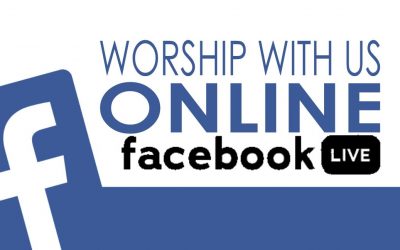 Worship Services available on our Facebook page
